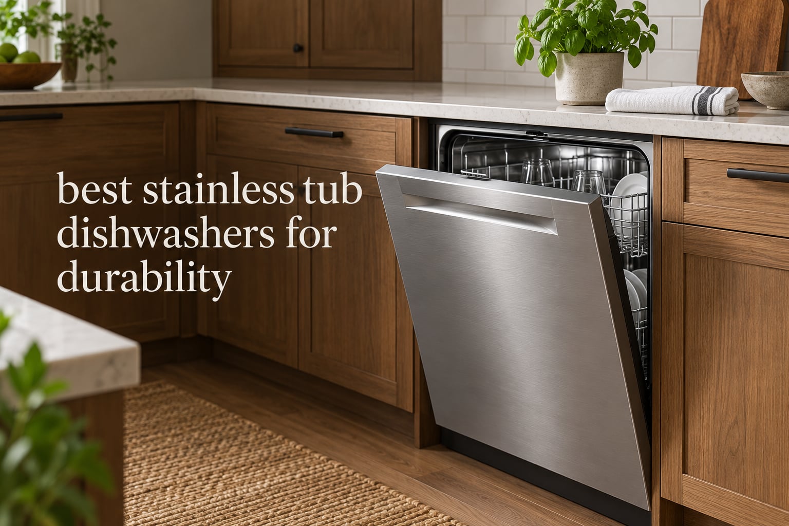 best stainless tub dishwashers for durability