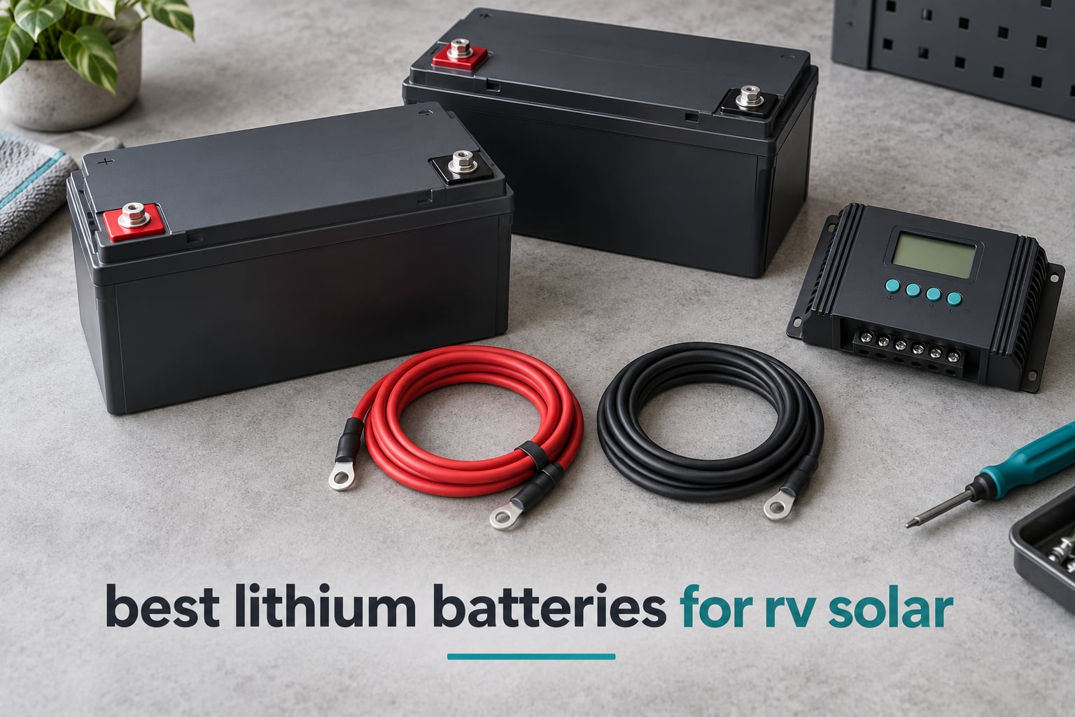 best lithium batteries for rv solar