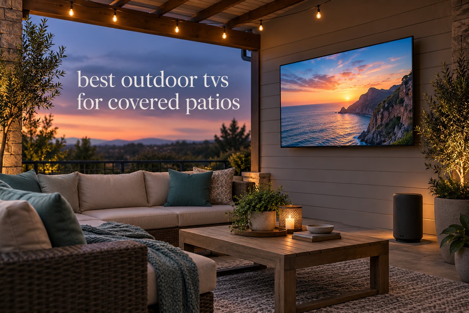 best outdoor tvs for covered patios