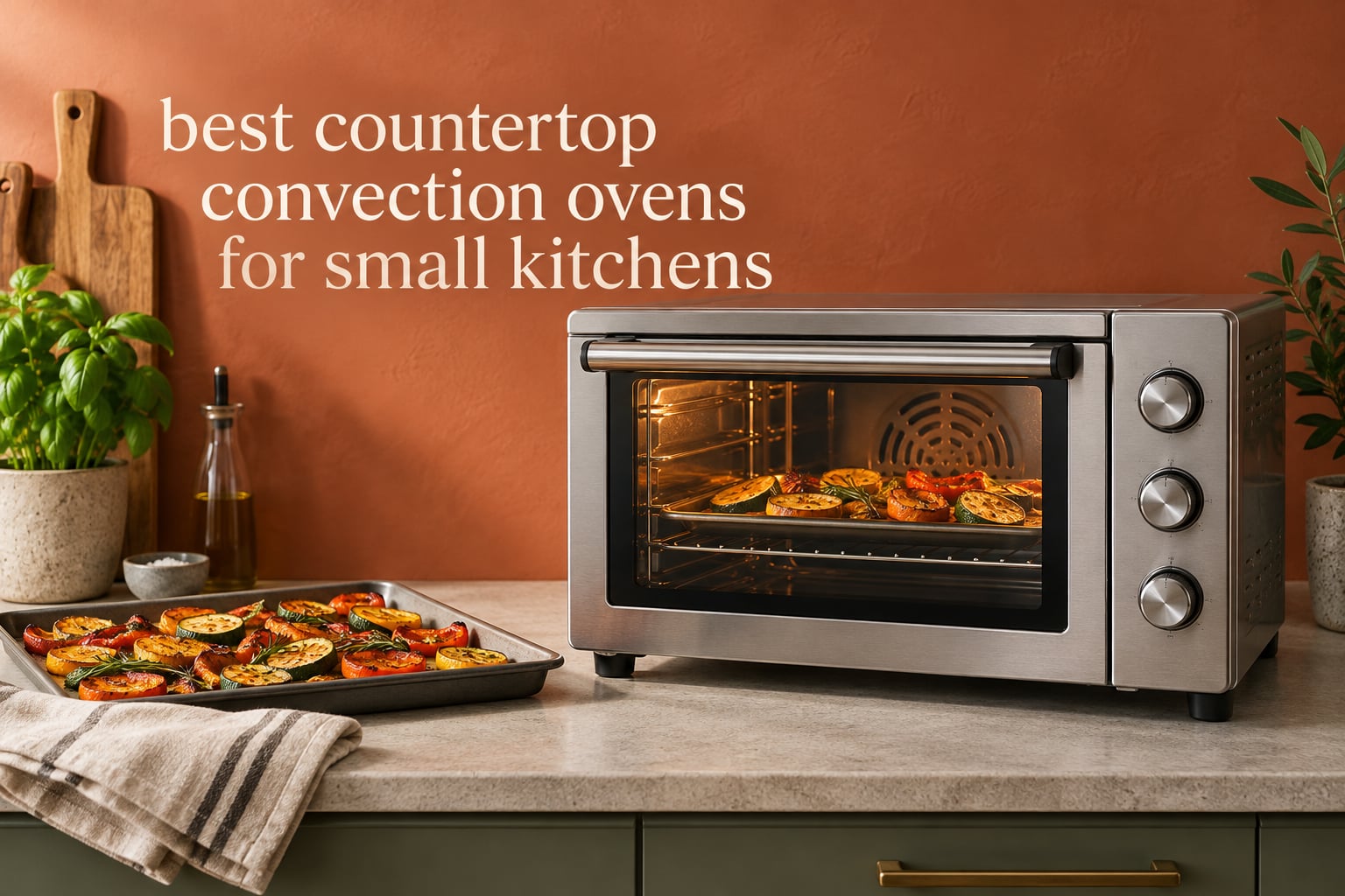 best countertop convection ovens for small kitchens