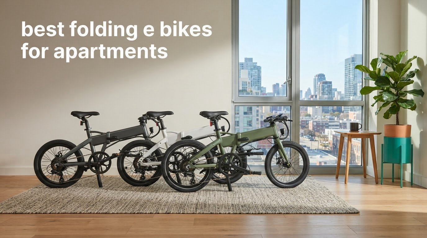 best folding e bikes for apartments