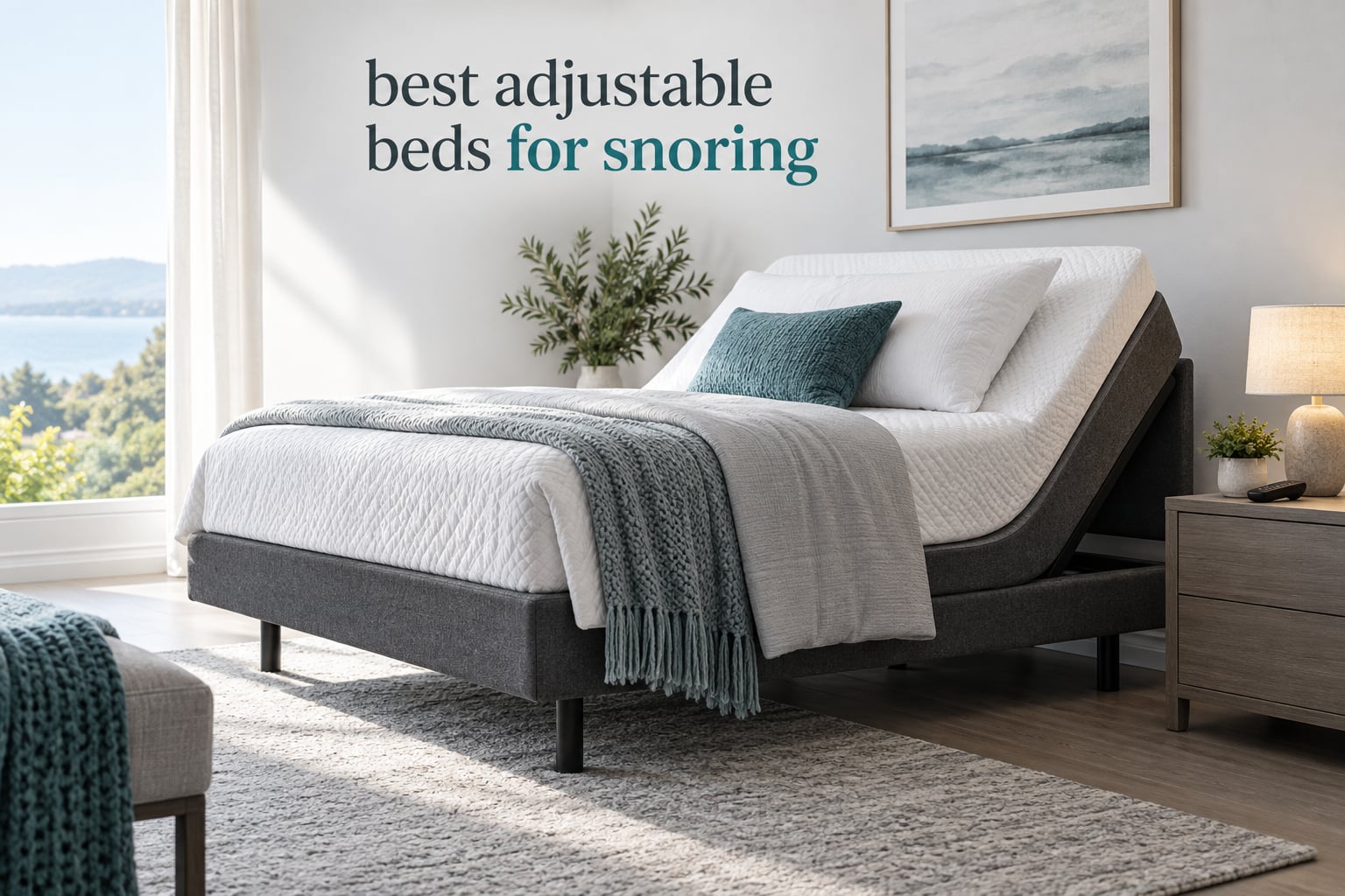 best adjustable beds for snoring