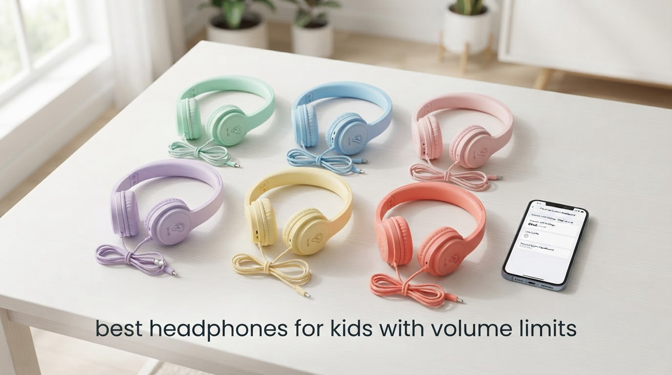 best headphones for kids with volume limits