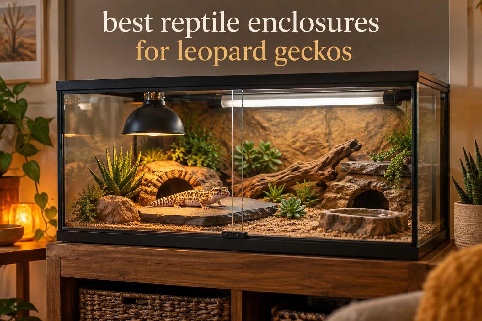 best reptile enclosures for leopard geckos