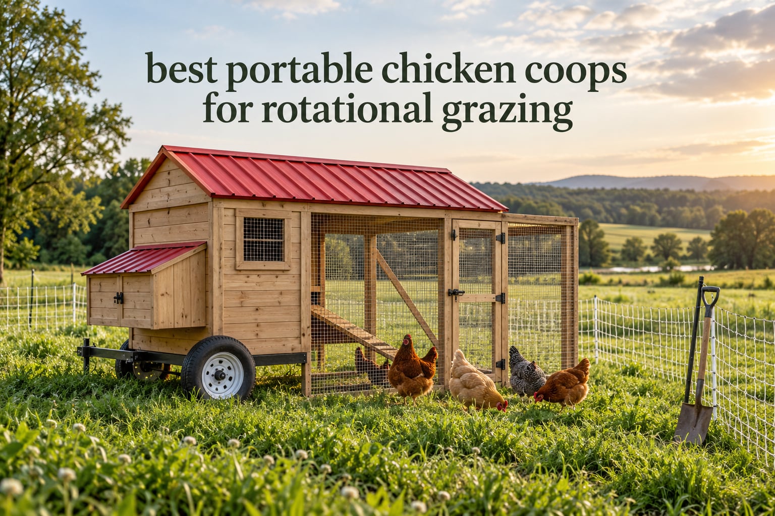 best portable chicken coops for rotational grazing