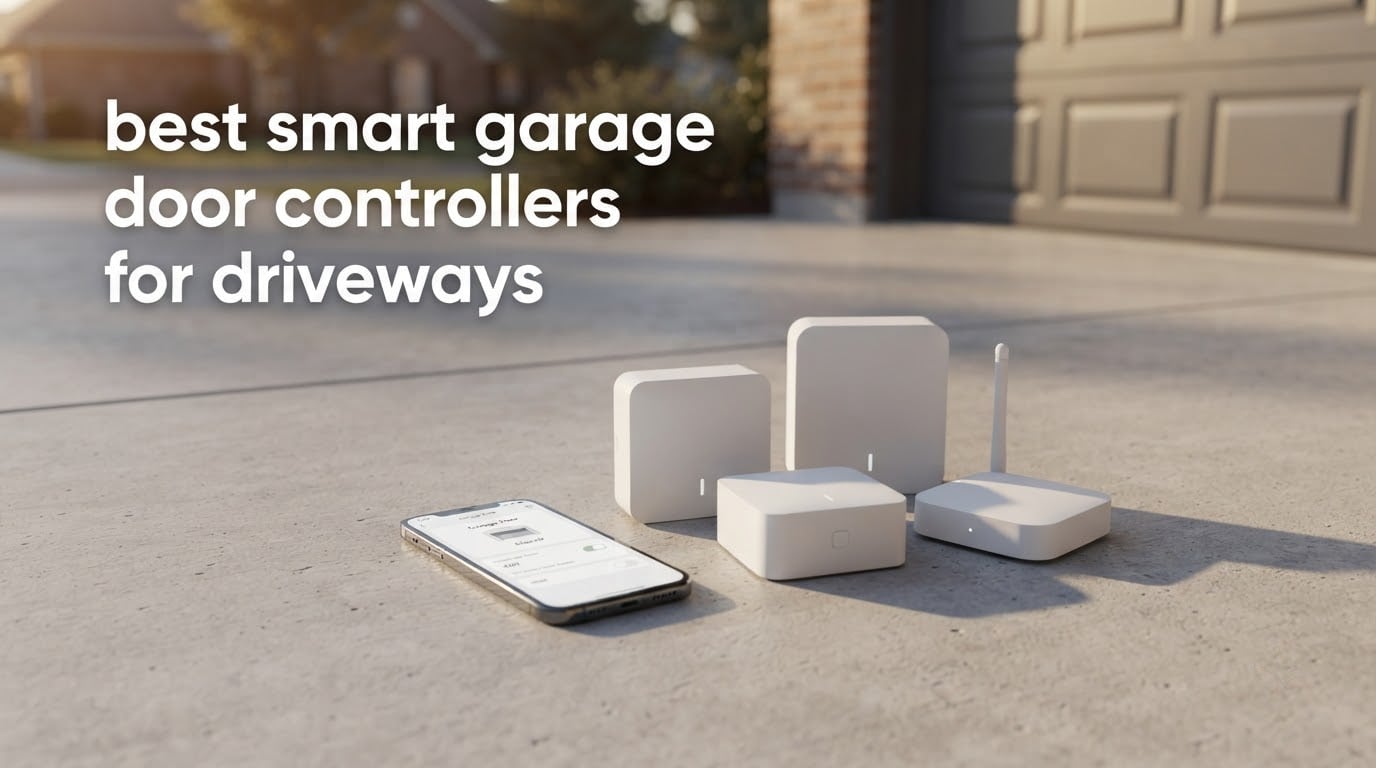 best smart garage door controllers for driveways