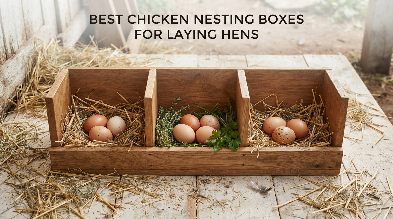 best chicken nesting boxes for laying hens