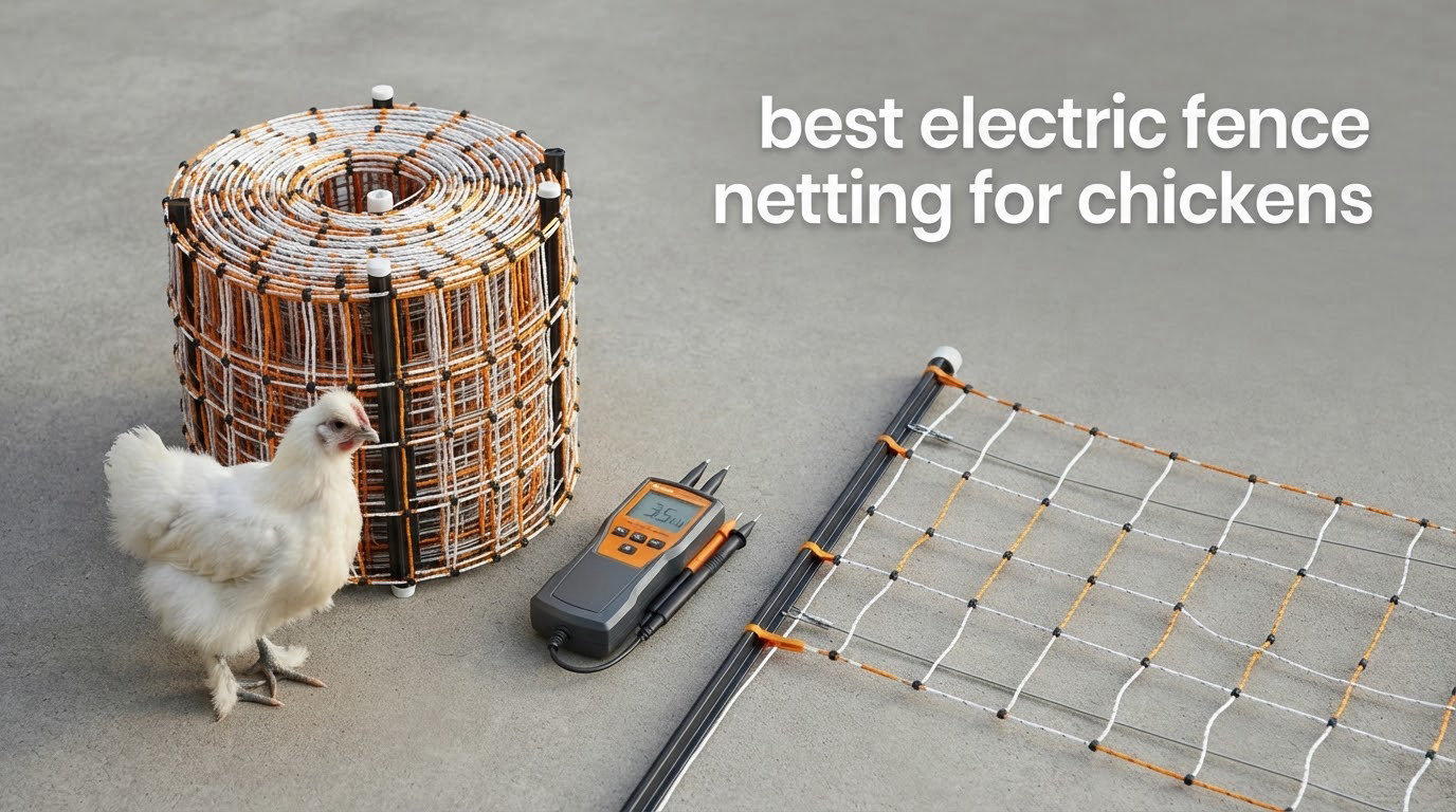 best electric fence netting for chickens