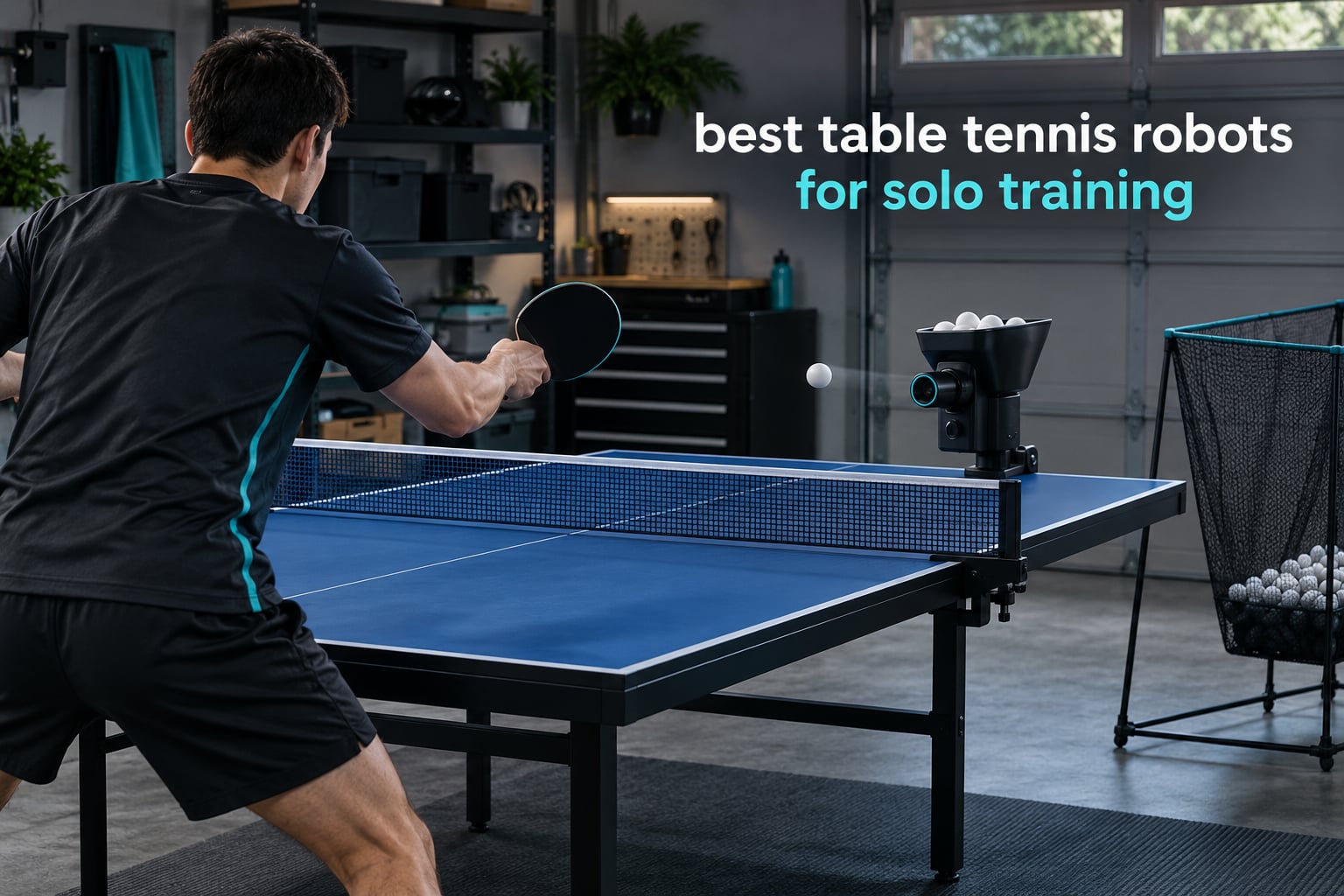 best table tennis robots for solo training