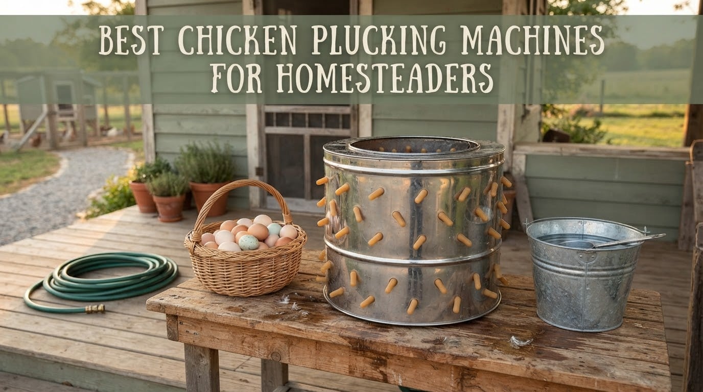best chicken plucking machines for homesteaders