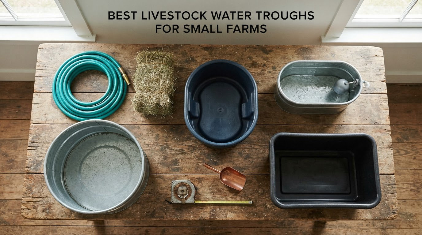 best livestock water troughs for small farms