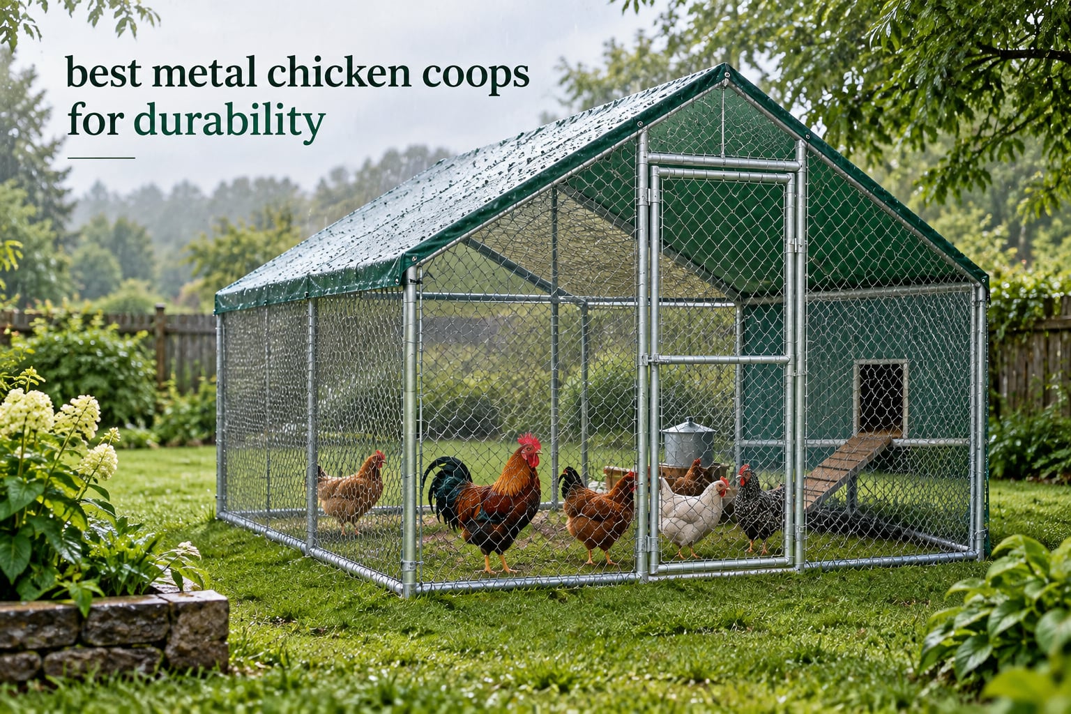 best metal chicken coops for durability