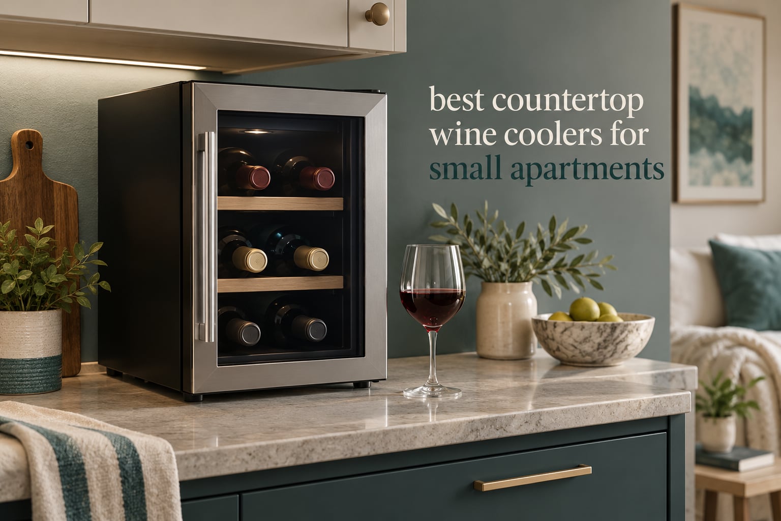 best countertop wine coolers for small apartments