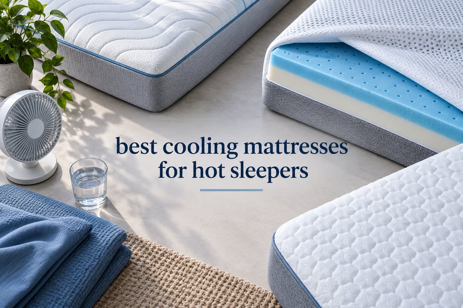 best cooling mattresses for hot sleepers