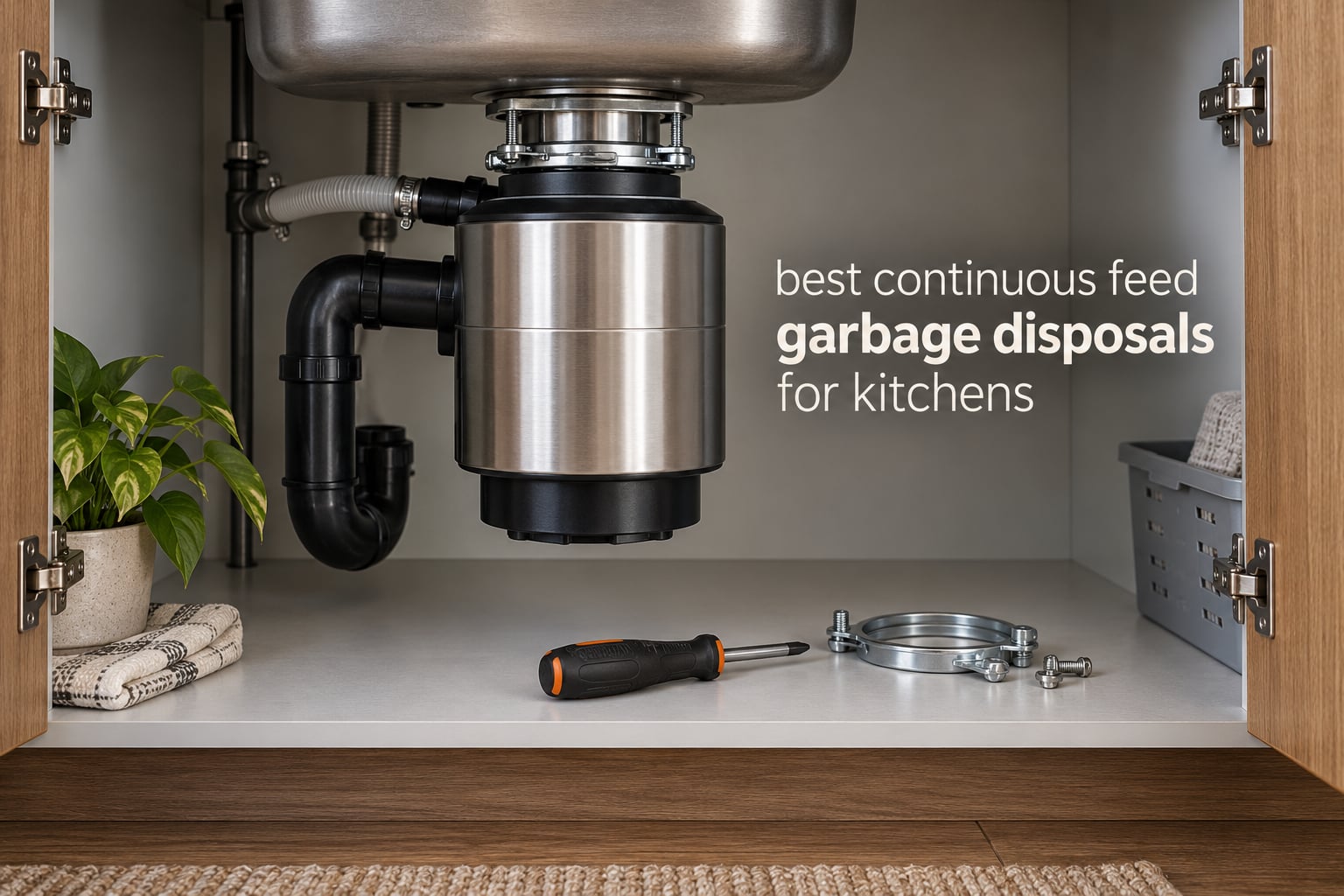 best continuous feed garbage disposals for kitchens