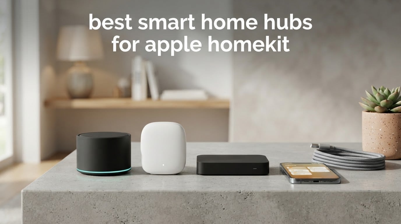 best smart home hubs for apple homekit