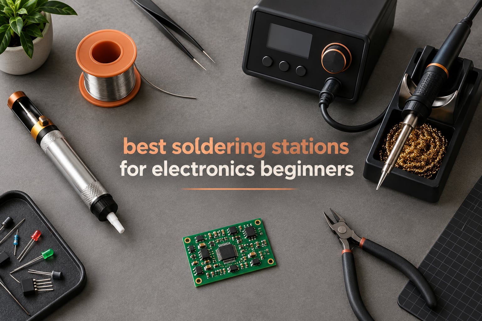 best soldering stations for electronics beginners