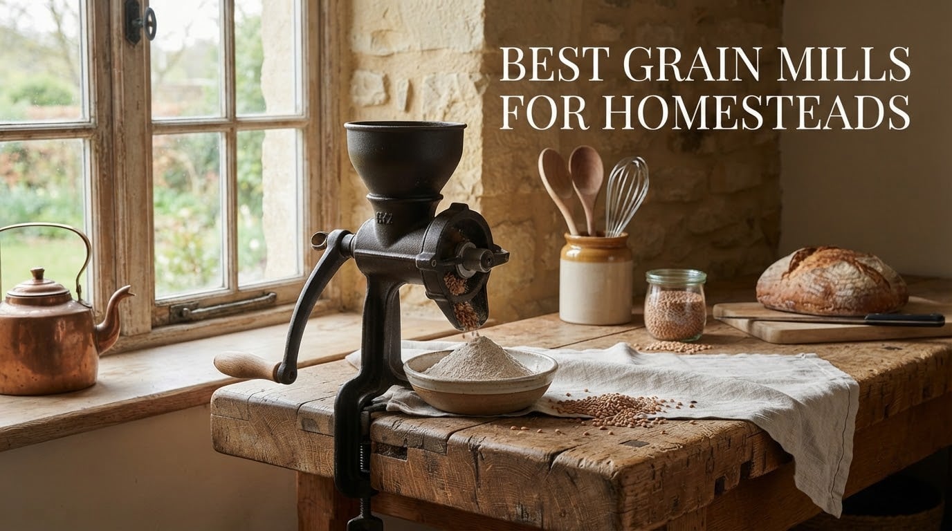 best grain mills for homesteads