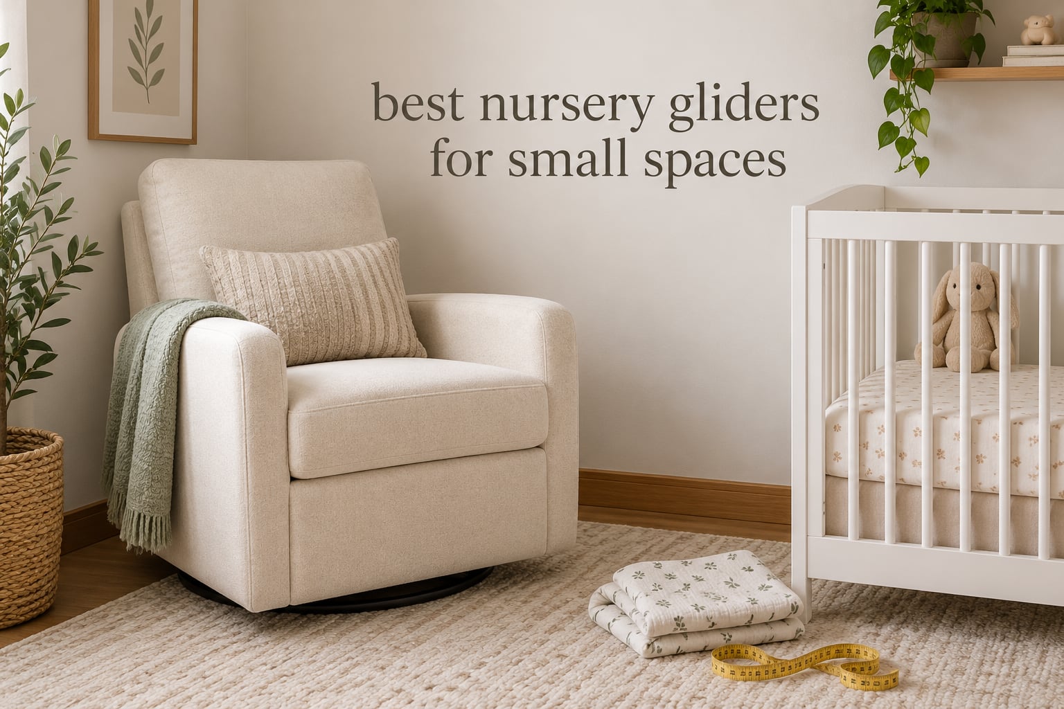 best nursery gliders for small spaces