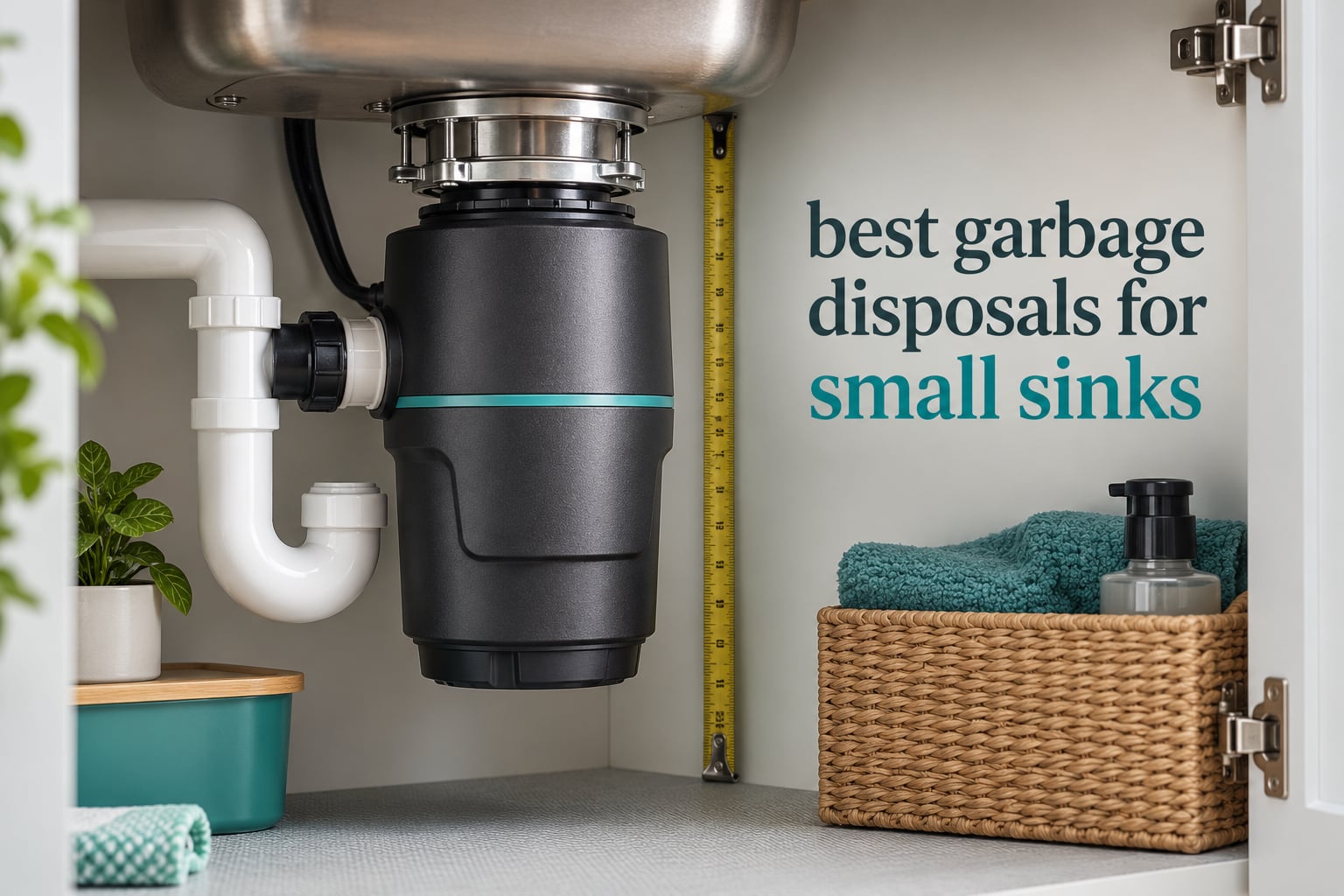 best garbage disposals for small sinks
