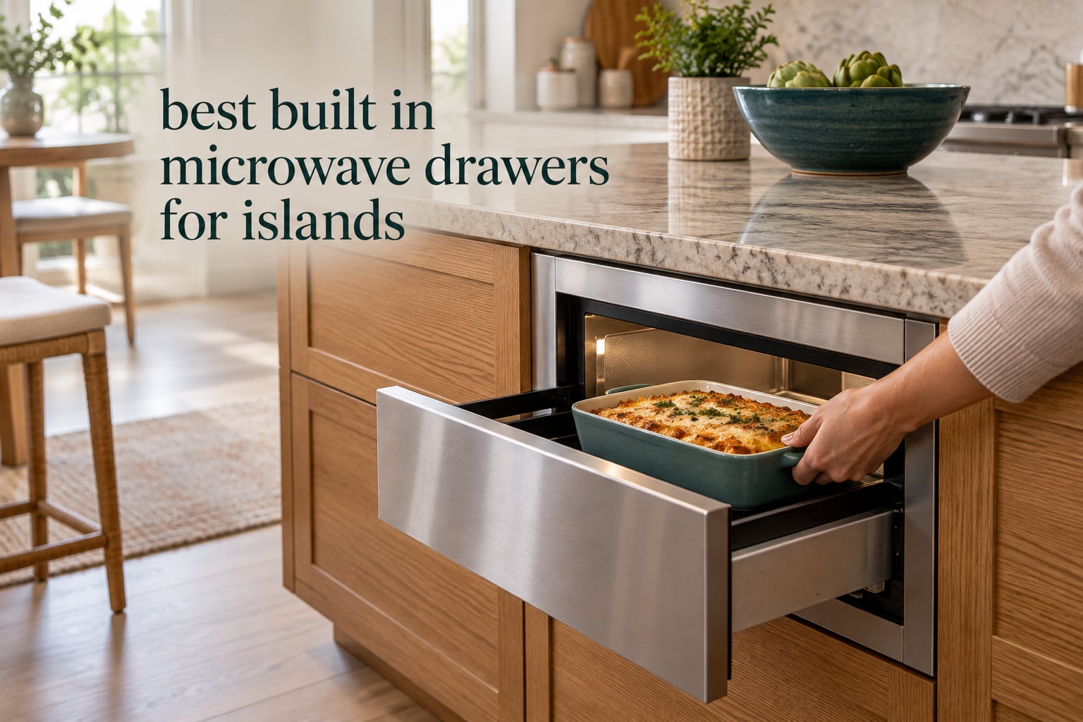 best built in microwave drawers for islands