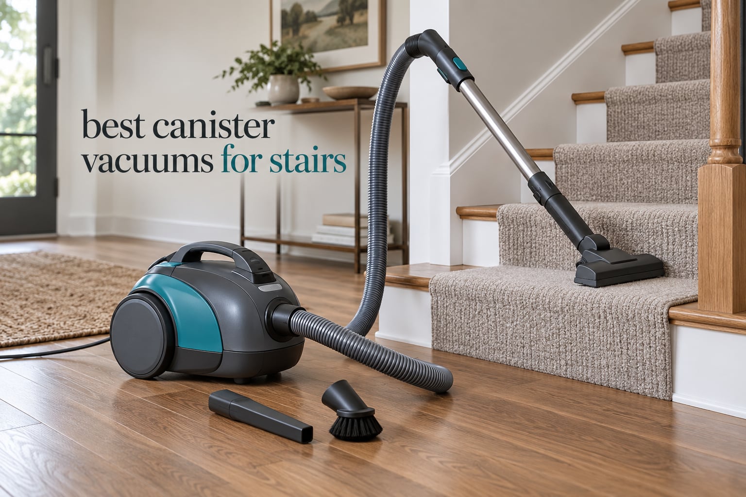 best canister vacuums for stairs