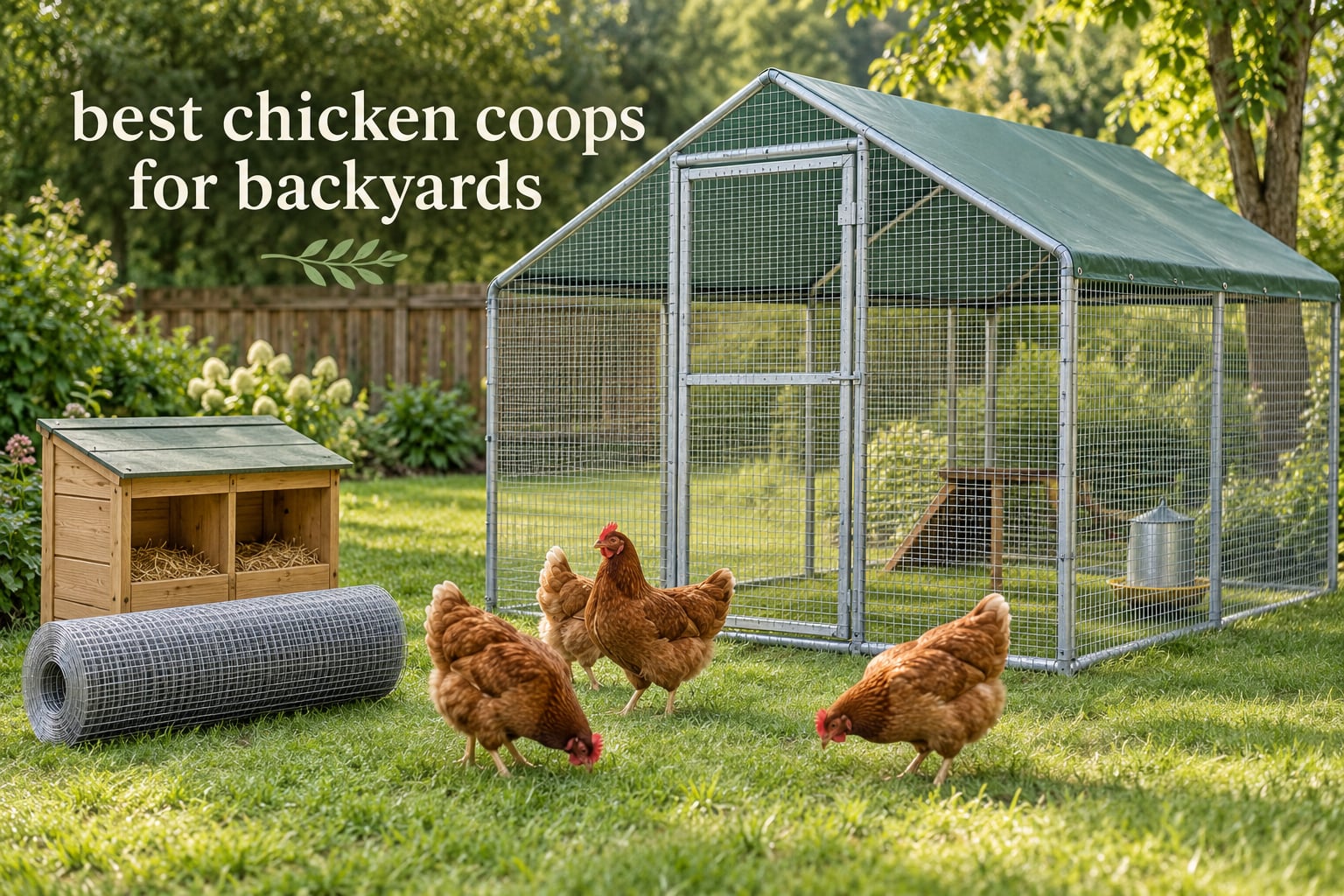 best chicken coops for backyards