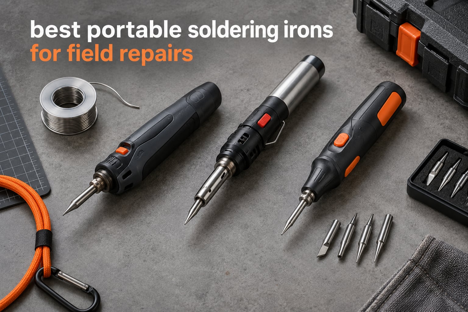 best portable soldering irons for field repairs