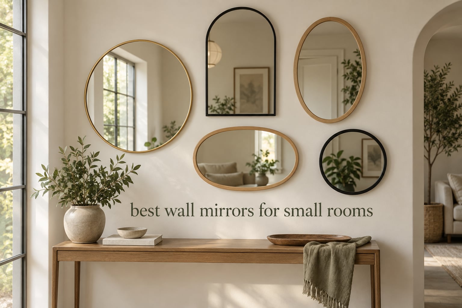 best wall mirrors for small rooms