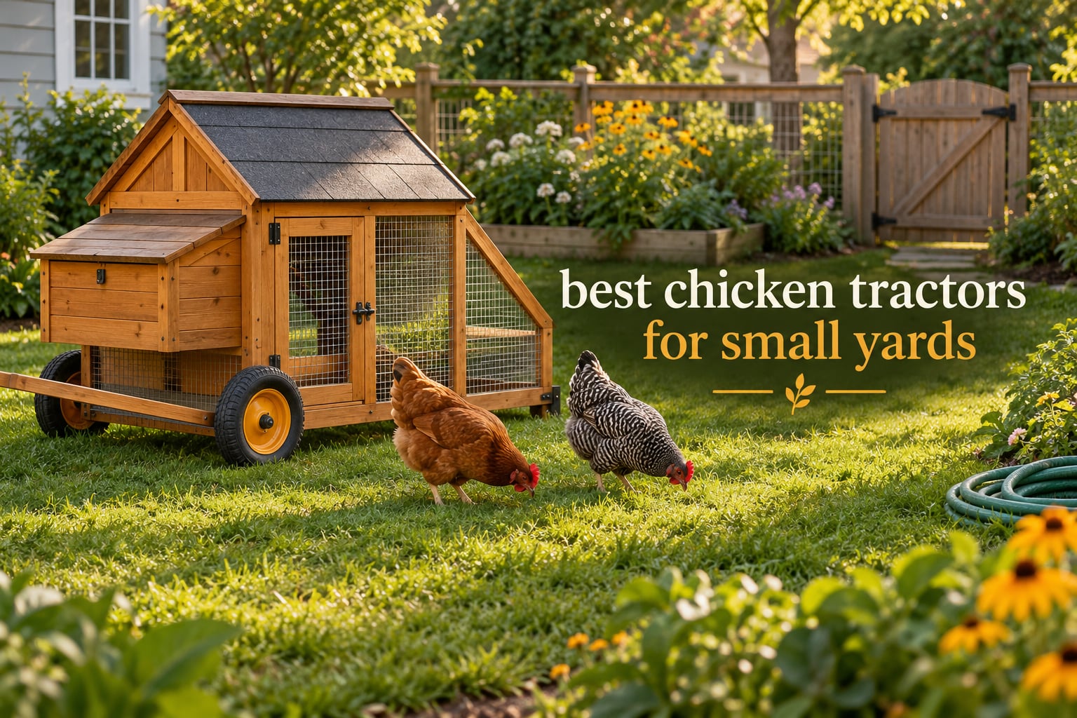best chicken tractors for small yards