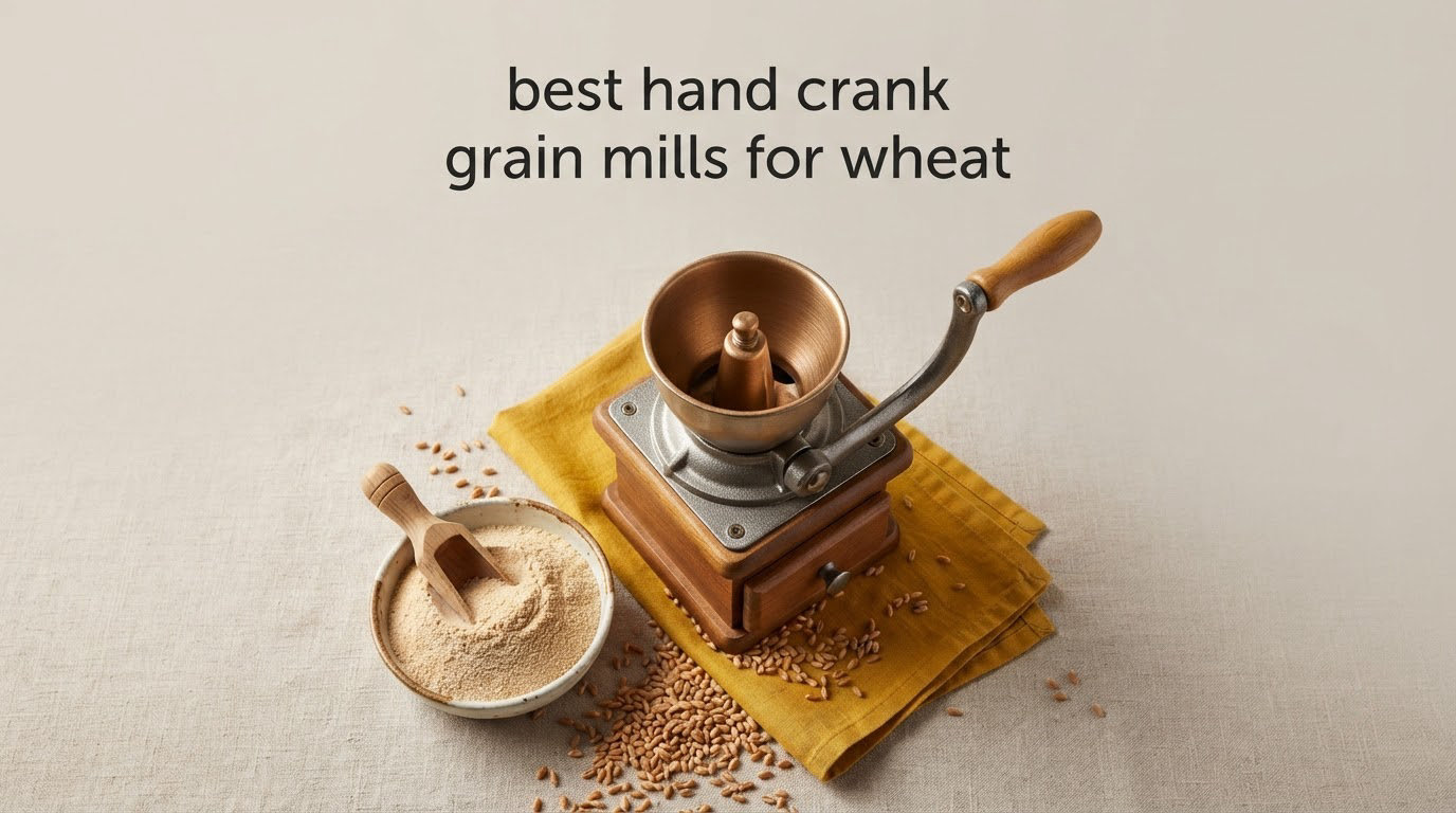 best hand crank grain mills for wheat