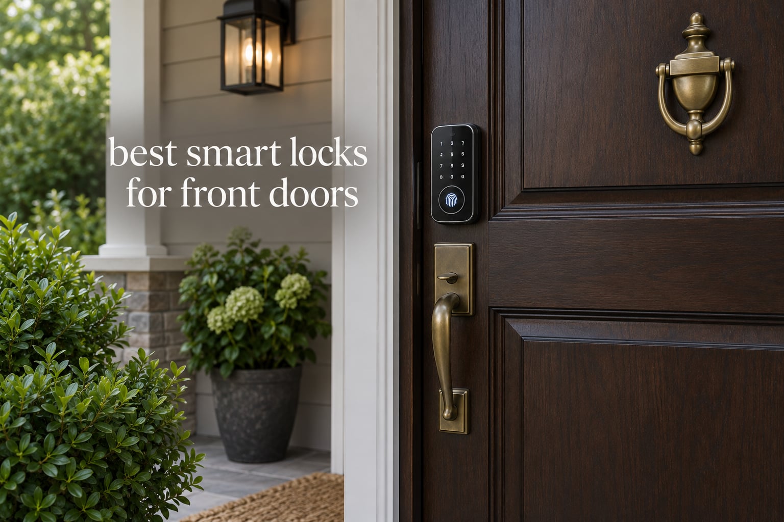 best smart locks for front doors
