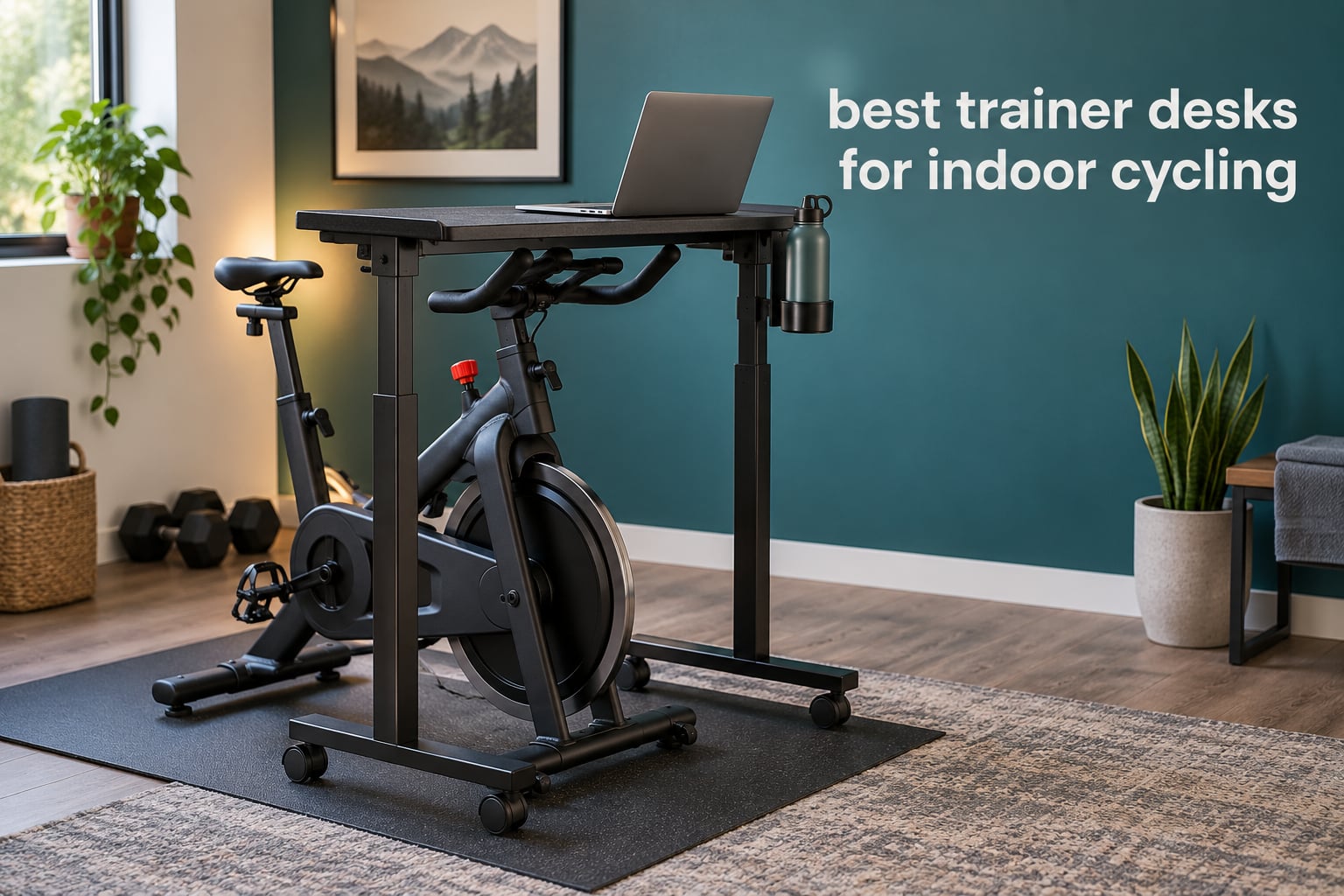 best trainer desks for indoor cycling