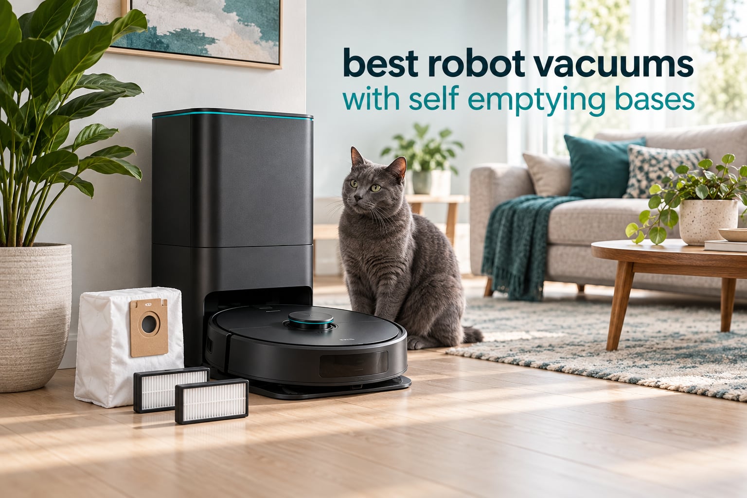 best robot vacuums with self emptying bases