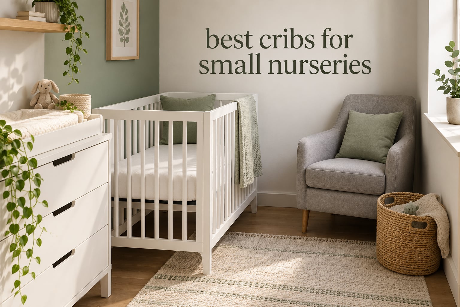 best cribs for small nurseries
