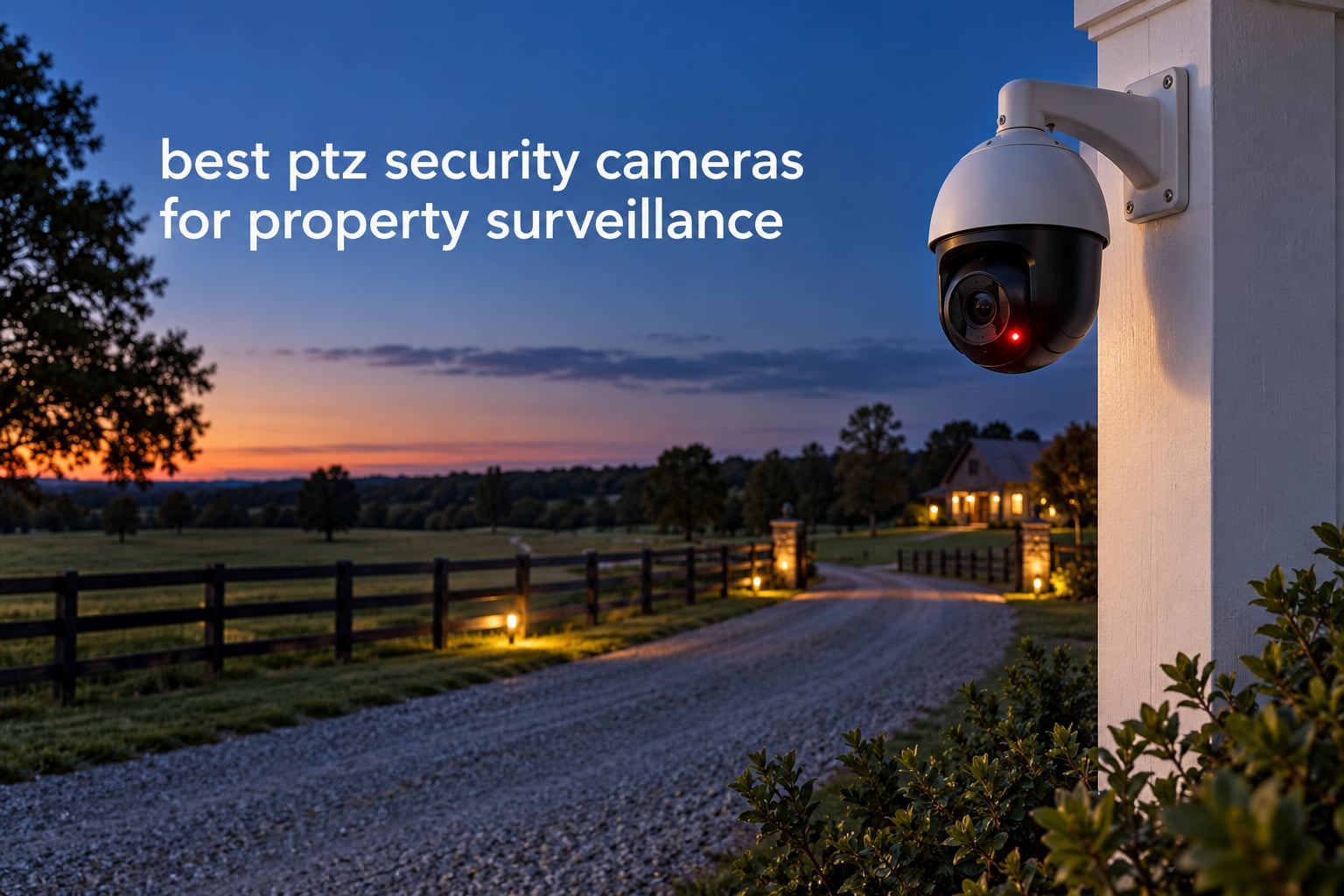 best ptz security cameras for property surveillance
