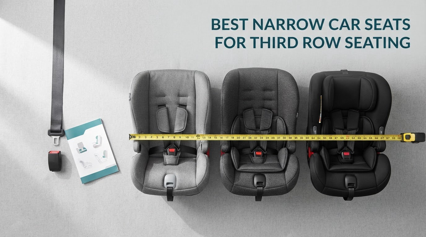 best narrow car seats for third row seating