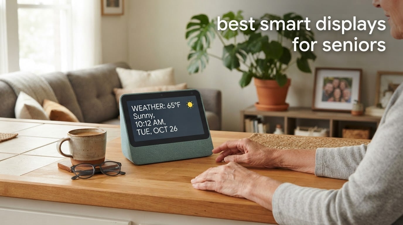 best smart displays for seniors