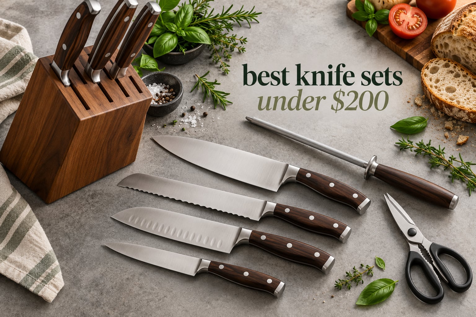 best knife sets under $200