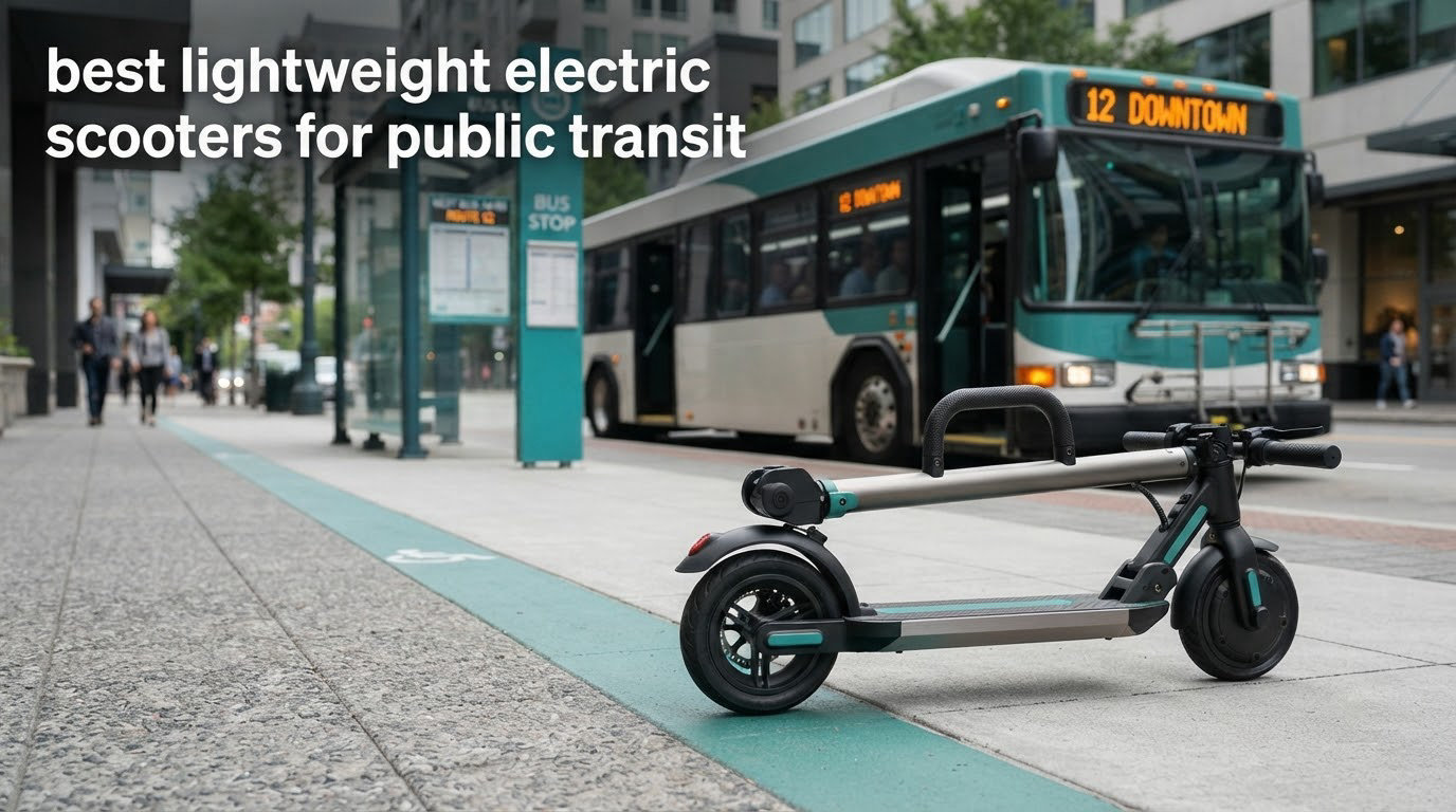 best lightweight electric scooters for public transit