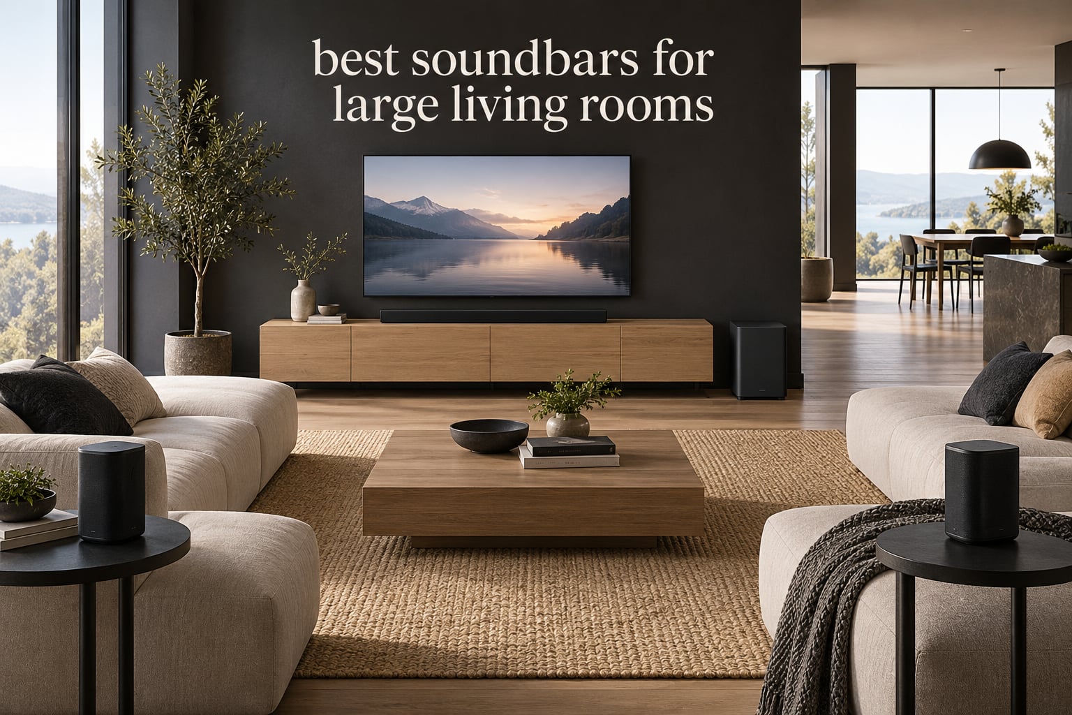 best soundbars for large living rooms