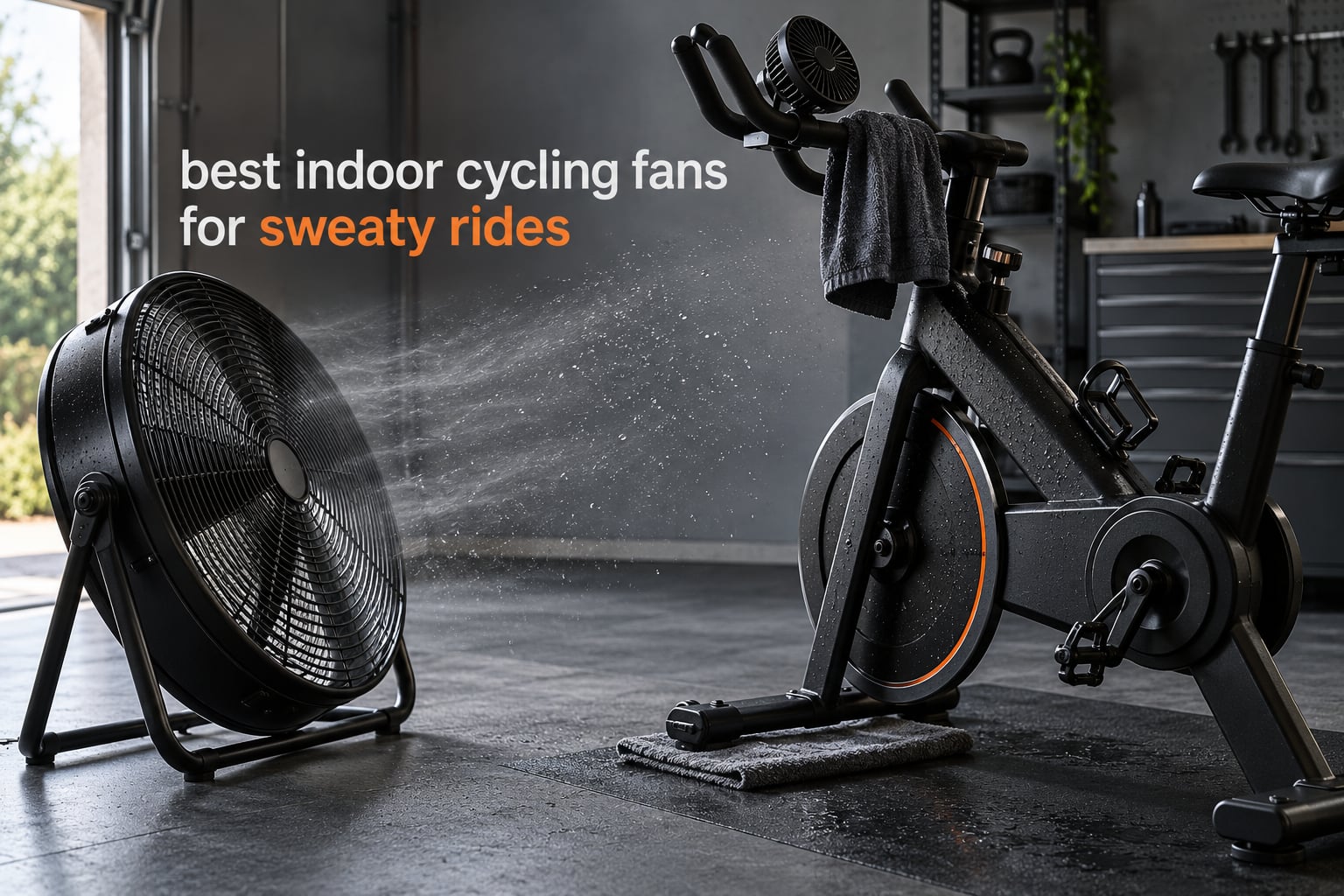 best indoor cycling fans for sweaty rides