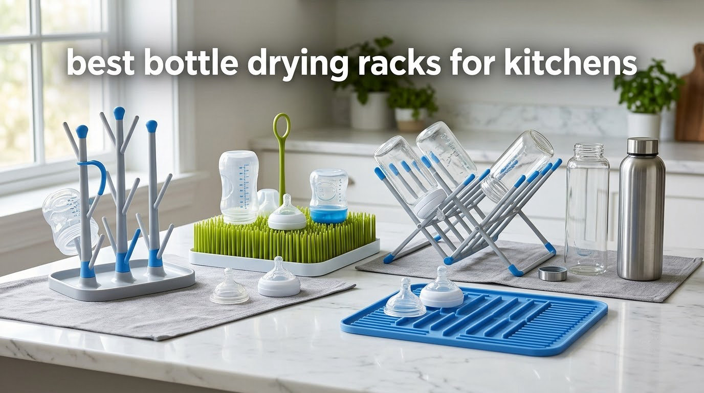 best bottle drying racks for kitchens