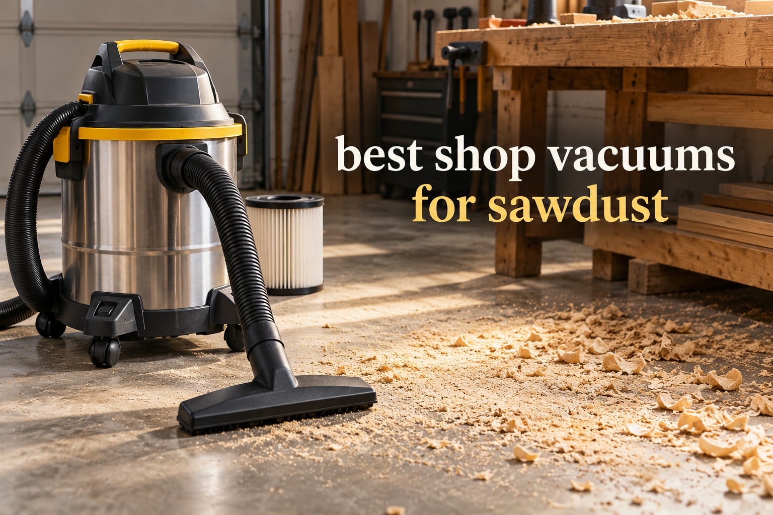 best shop vacuums for sawdust
