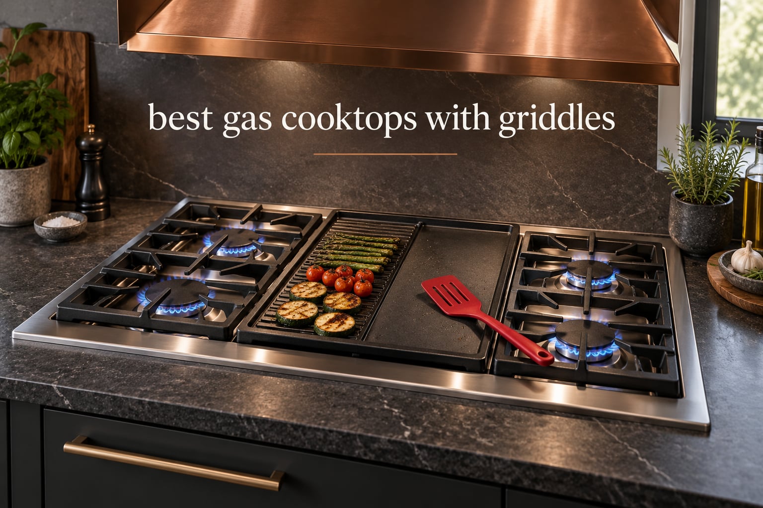 best gas cooktops with griddles