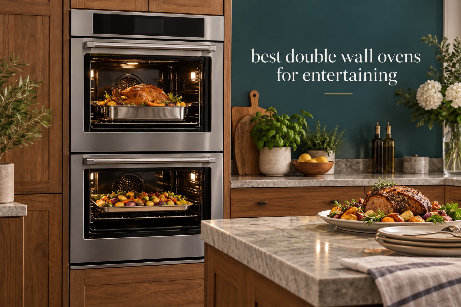 best double wall ovens for entertaining