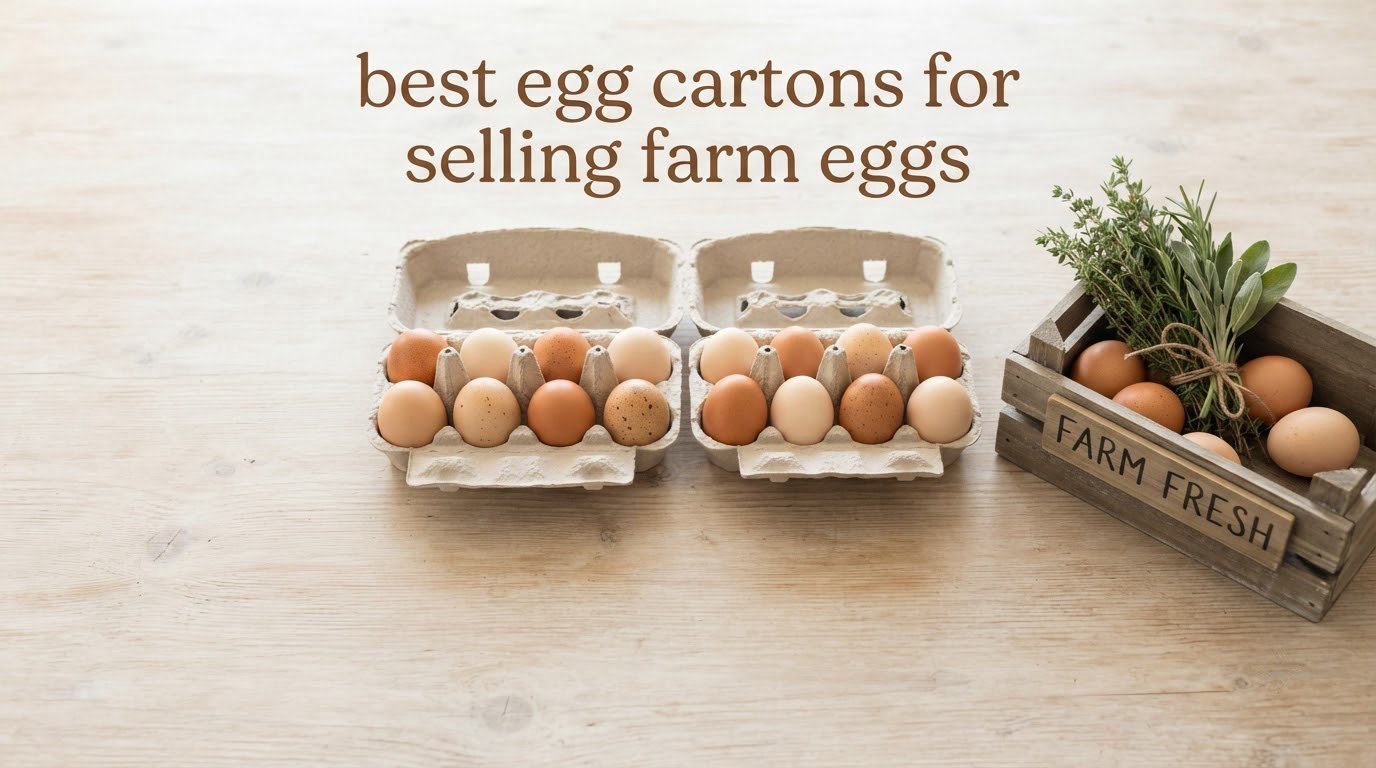 best egg cartons for selling farm eggs